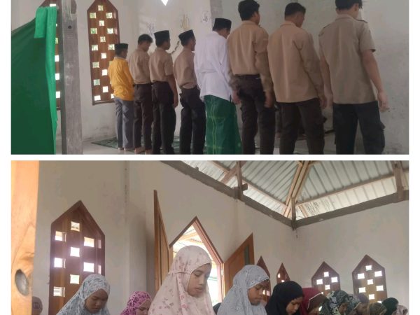 Osim MA PPPA Guppi Rangas Gelar Sholat Dhuha Berjamaah.