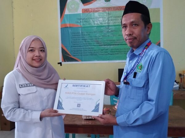 MA PPPA GUPPI RANGAS Jadi Sasaran Pembinaan dan Sertifikasi Pangan Aman di Sekolah dari BPOM di Mamuju