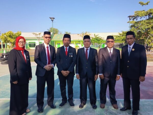Kepala dan Guru Madrasah Aliyah PPPA GUPPI RANGAS, Ikuti UPC peringatan Hari Kelahiran Pancasila 1 Juni 2026
