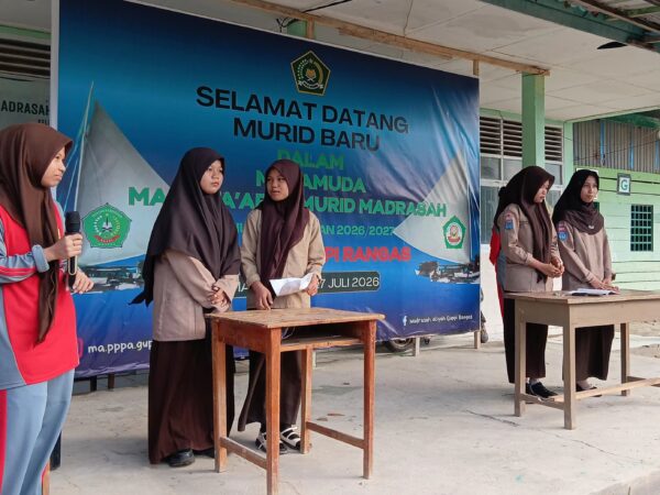 Dua Pasangan Calon Ketua dan Wakil Ketua OSIM MA PPPA GUPPI RANGAS Bersaing